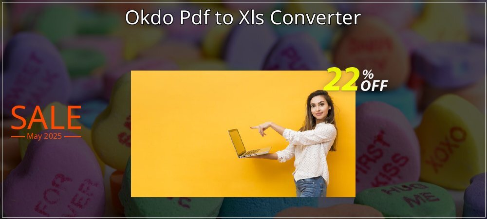 Okdo Pdf to Xls Converter coupon on World Party Day offering sales