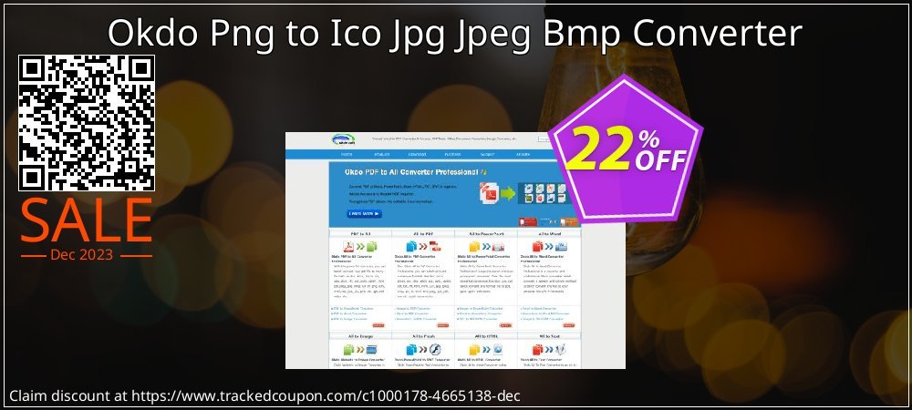 Okdo Png to Ico Jpg Jpeg Bmp Converter coupon on Constitution Memorial Day promotions