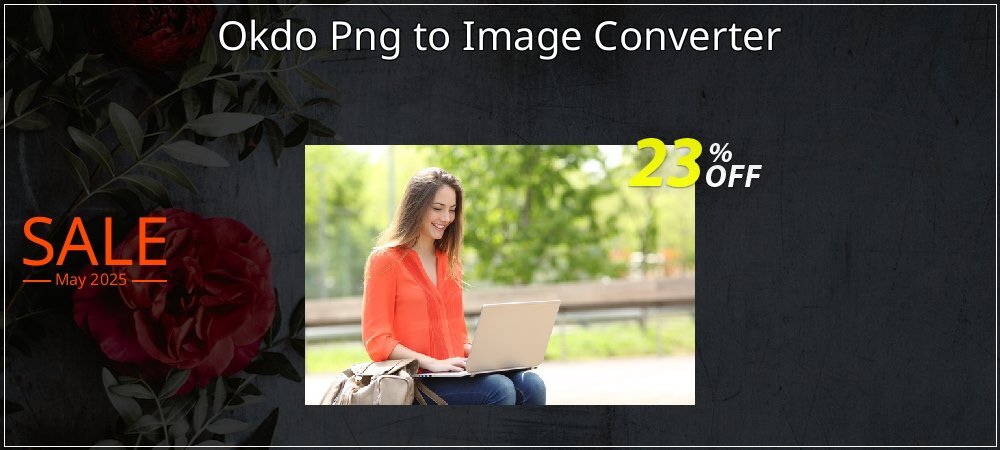 Okdo Png to Image Converter coupon on National Smile Day sales