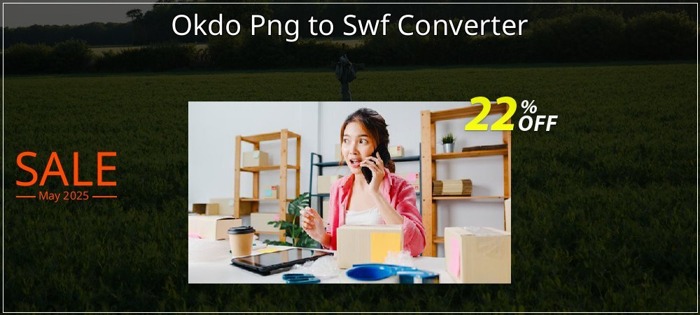 Okdo Png to Swf Converter coupon on April Fools' Day offer