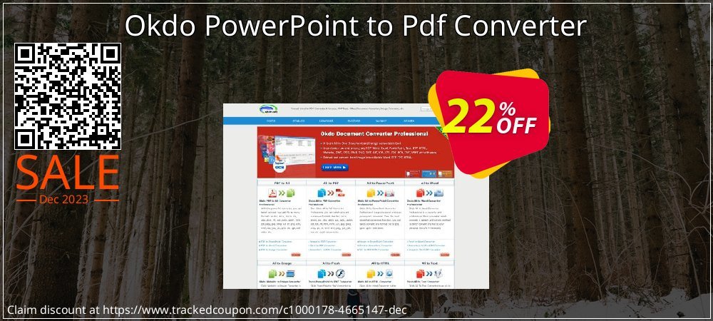 Okdo PowerPoint to Pdf Converter coupon on Working Day promotions