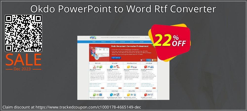 Okdo PowerPoint to Word Rtf Converter coupon on Tell a Lie Day sales