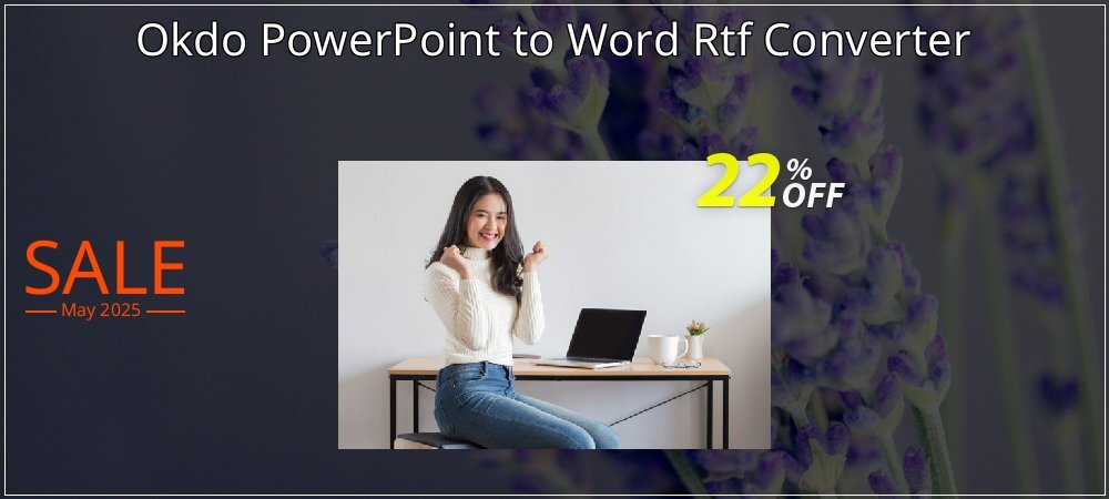 Okdo PowerPoint to Word Rtf Converter coupon on World Password Day deals