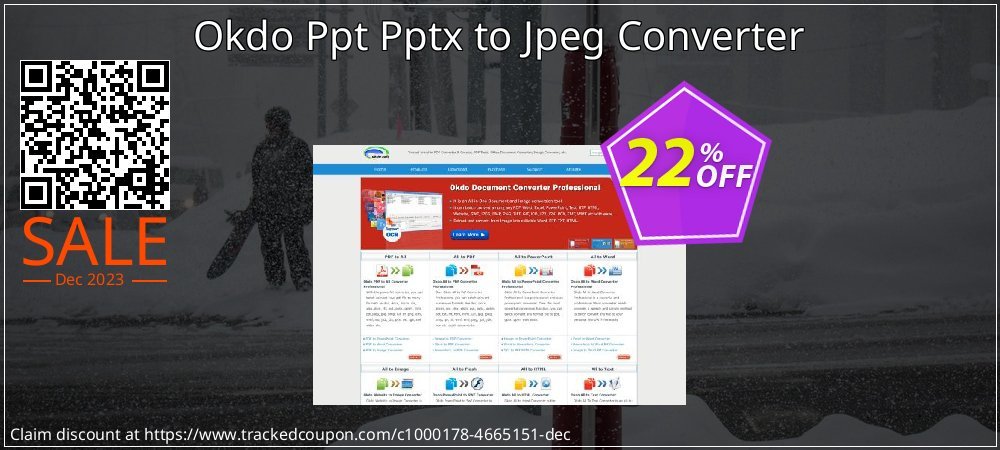 Okdo Ppt Pptx to Jpeg Converter coupon on Palm Sunday deals