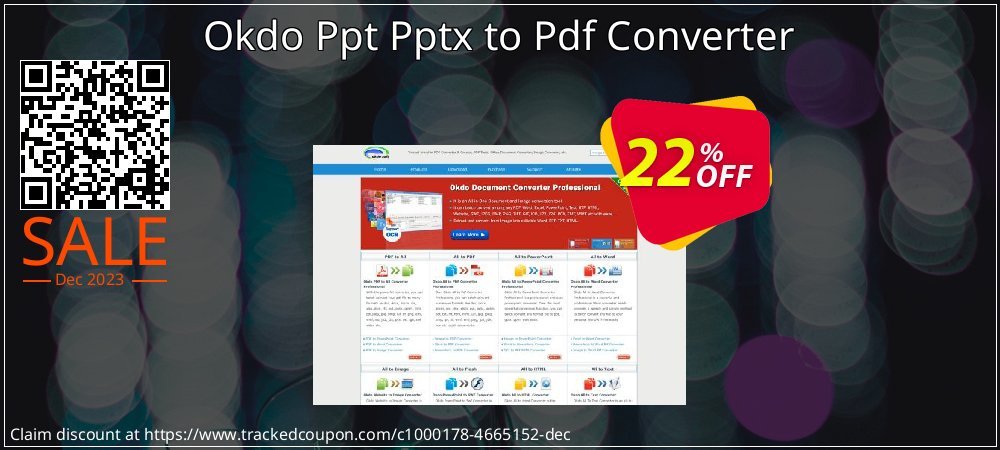 Okdo Ppt Pptx to Pdf Converter coupon on April Fools' Day discount