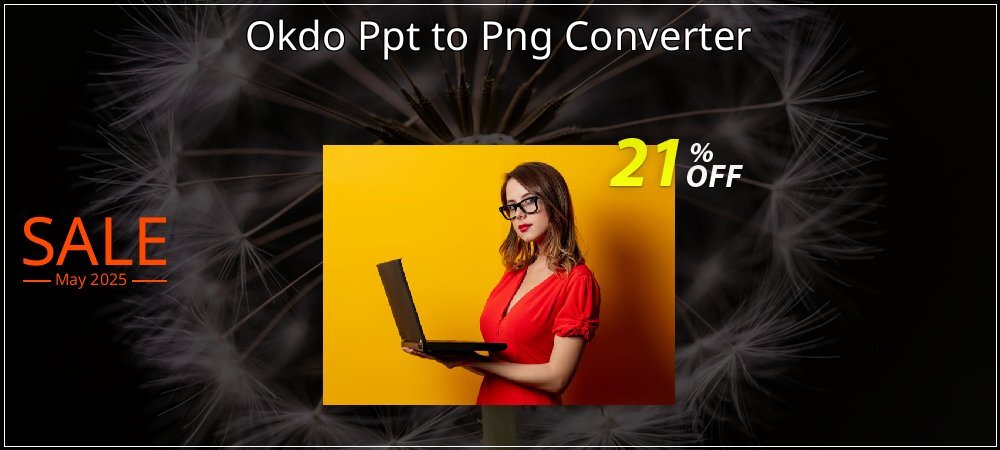 Okdo Ppt to Png Converter coupon on National Walking Day offer