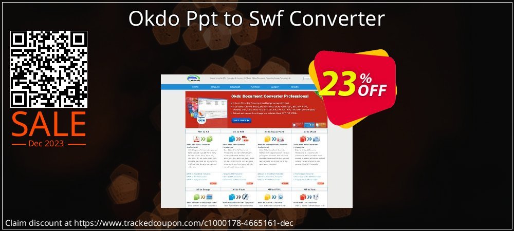 Okdo Ppt to Swf Converter coupon on World Party Day discount
