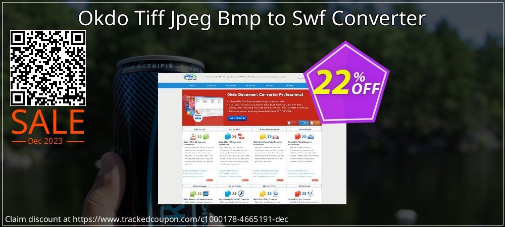 Okdo Tiff Jpeg Bmp to Swf Converter coupon on National Loyalty Day discounts