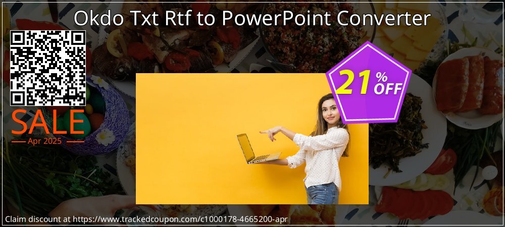 Okdo Txt Rtf to PowerPoint Converter coupon on Mother's Day discounts