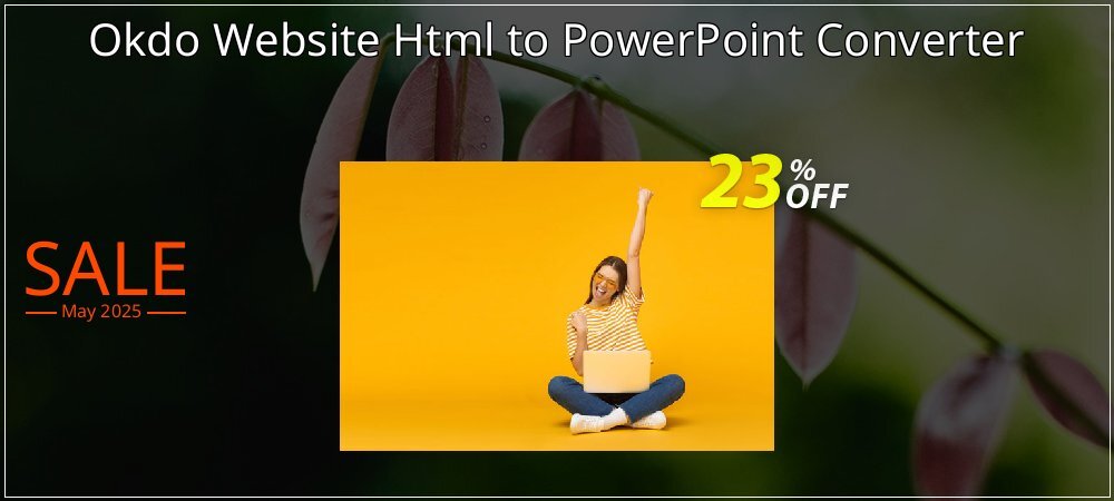 Okdo Website Html to PowerPoint Converter coupon on Working Day sales