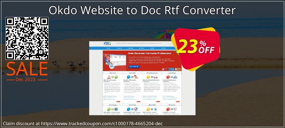 Okdo Website to Doc Rtf Converter coupon on Tell a Lie Day deals