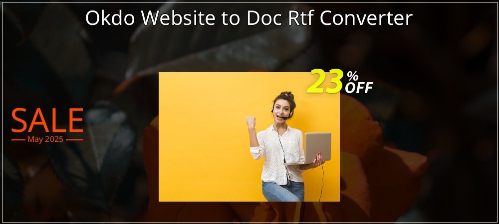 Okdo Website to Doc Rtf Converter coupon on Tell a Lie Day deals