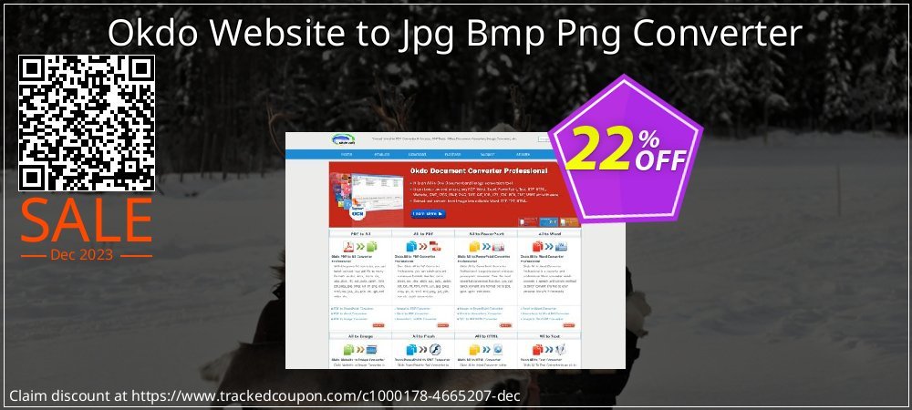 Okdo Website to Jpg Bmp Png Converter coupon on April Fools' Day offering discount
