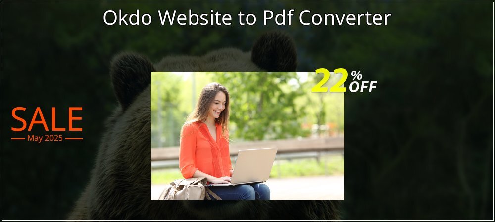 Okdo Website to Pdf Converter coupon on National Pizza Party Day super sale