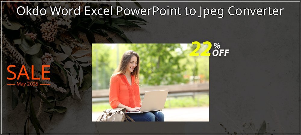 Okdo Word Excel PowerPoint to Jpeg Converter coupon on World Party Day promotions