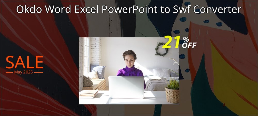 Okdo Word Excel PowerPoint to Swf Converter coupon on National Pizza Party Day offer