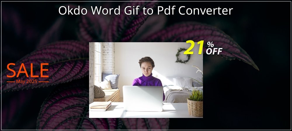 Okdo Word Gif to Pdf Converter coupon on National Walking Day discount