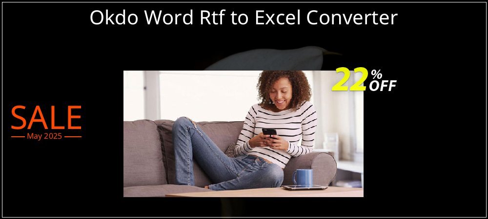 Okdo Word Rtf to Excel Converter coupon on World Password Day promotions