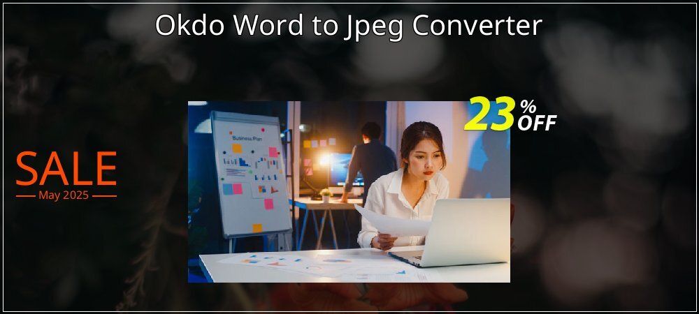 Okdo Word to Jpeg Converter coupon on Easter Day offer