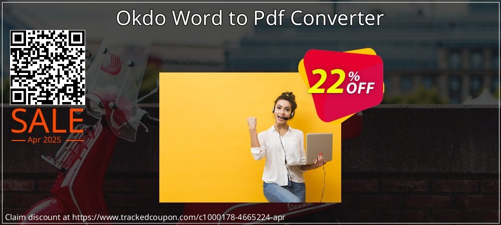 Okdo Word to Pdf Converter coupon on National Smile Day offering discount
