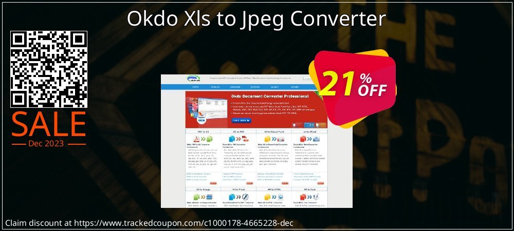 Okdo Xls to Jpeg Converter coupon on Virtual Vacation Day super sale