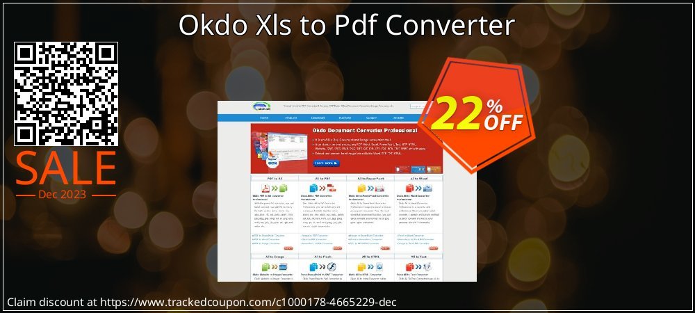 Okdo Xls to Pdf Converter coupon on Tell a Lie Day promotions
