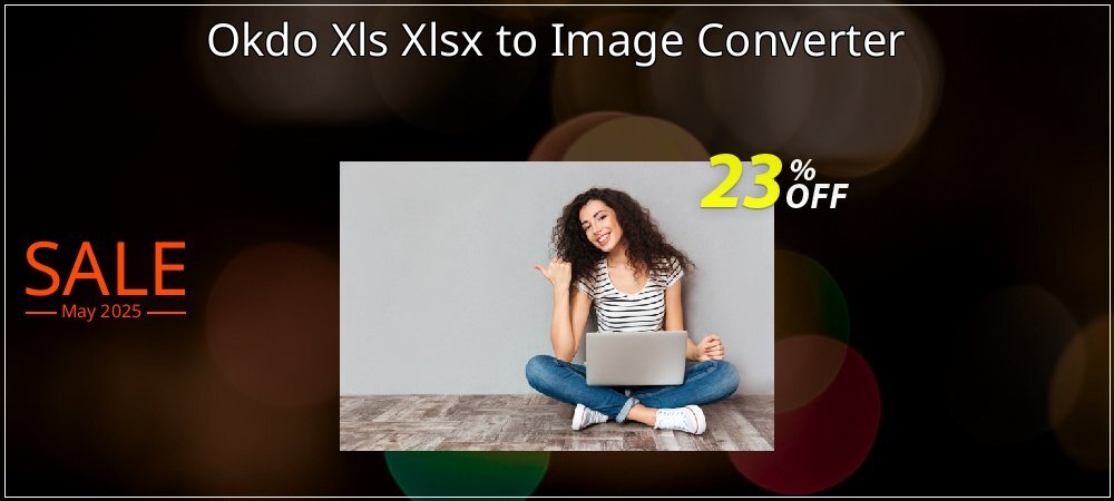 Okdo Xls Xlsx to Image Converter coupon on National Pizza Party Day offering discount