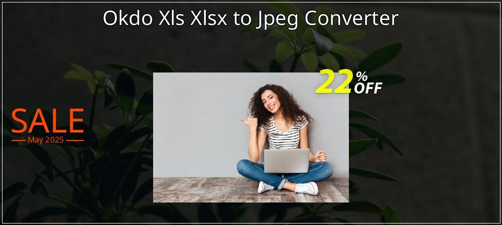 Okdo Xls Xlsx to Jpeg Converter coupon on National Smile Day offering sales