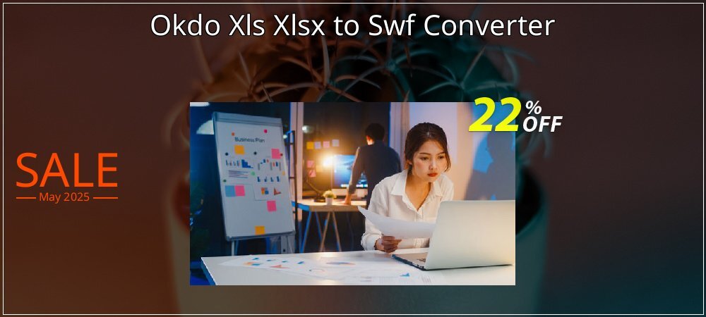 Okdo Xls Xlsx to Swf Converter coupon on World Party Day super sale