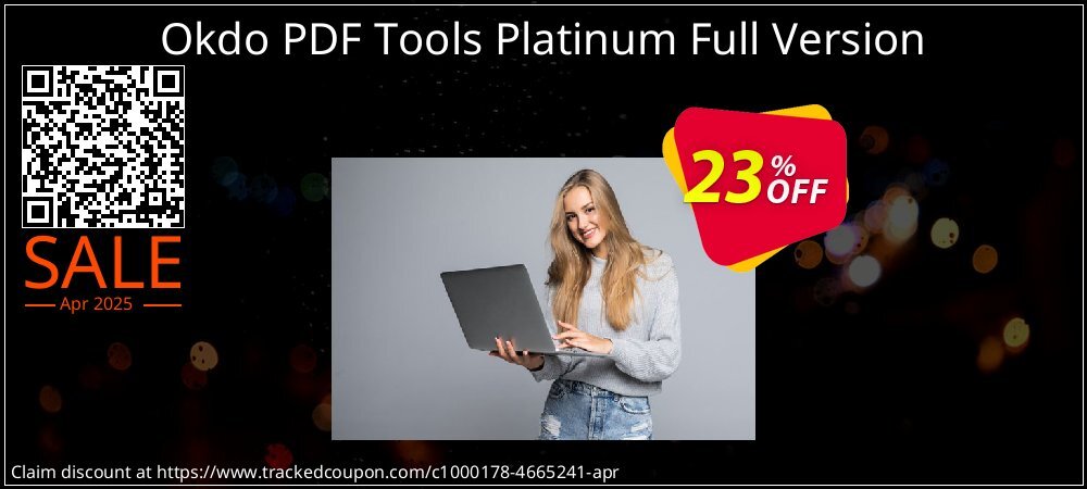 Okdo PDF Tools Platinum Full Version coupon on World Party Day offer