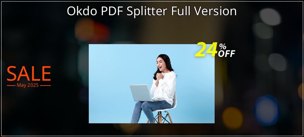 Okdo PDF Splitter Full Version coupon on National Pizza Party Day offering sales