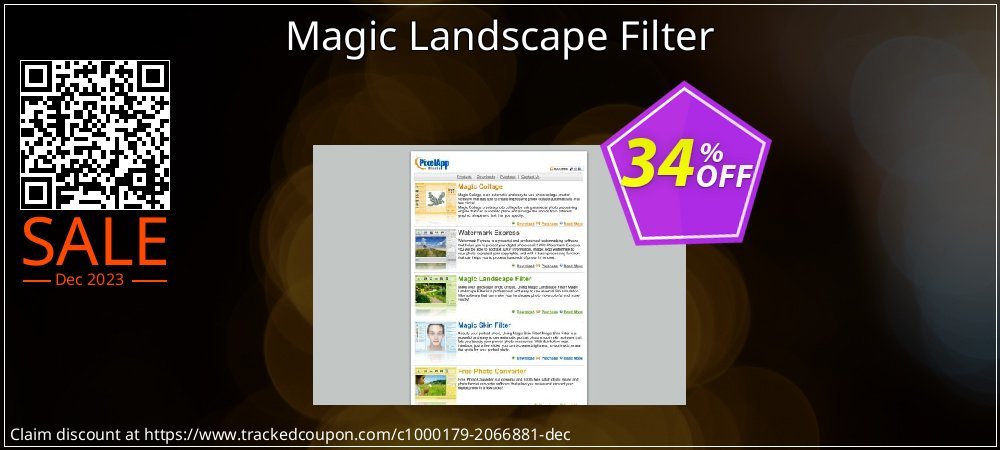 Magic Landscape Filter coupon on National Loyalty Day discounts