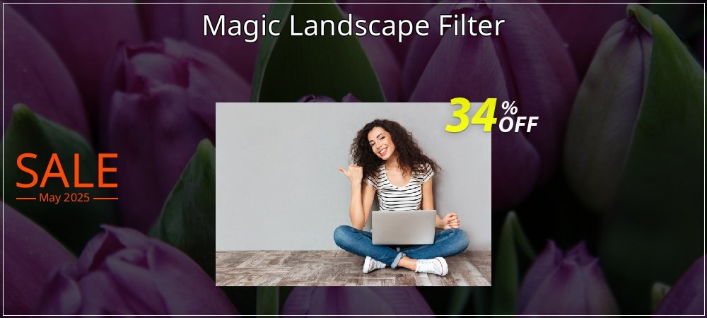 Magic Landscape Filter coupon on National Loyalty Day discounts