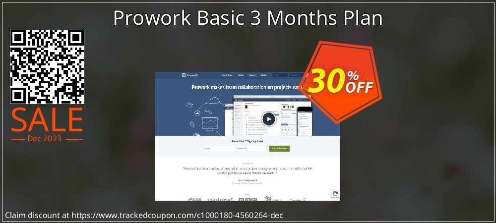 Prowork Basic 3 Months Plan coupon on April Fools' Day offer