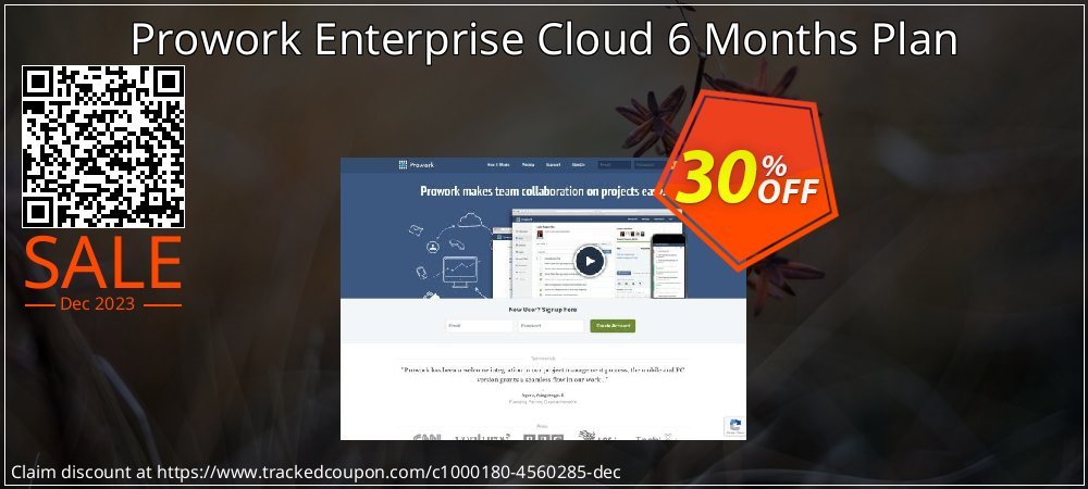 Prowork Enterprise Cloud 6 Months Plan coupon on World Backup Day offering sales