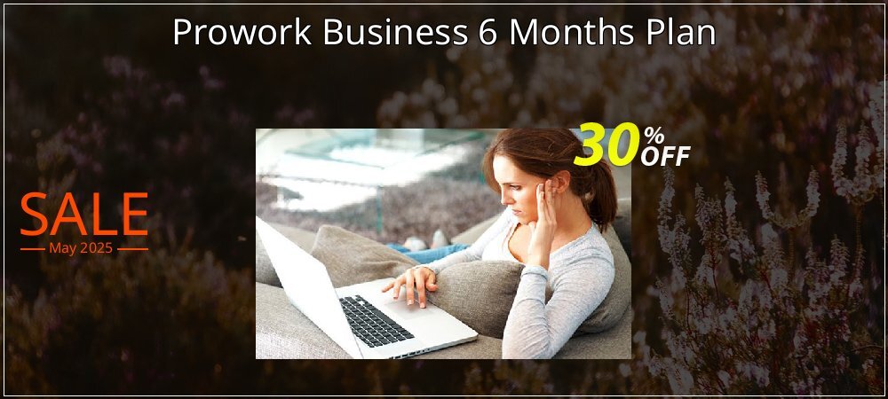Prowork Business 6 Months Plan coupon on Mother's Day promotions