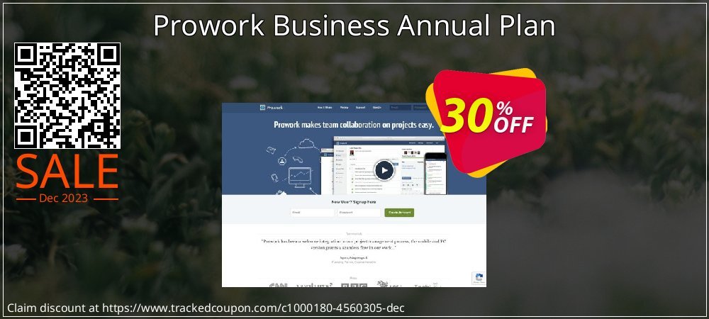 Prowork Business Annual Plan coupon on World Backup Day discounts