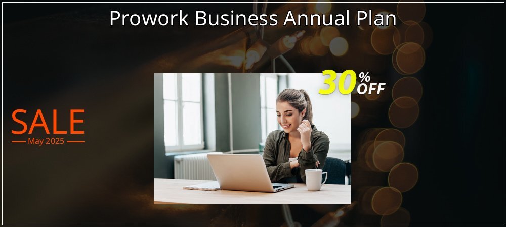 Prowork Business Annual Plan coupon on Mother Day sales