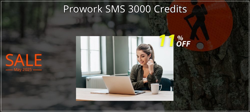 Prowork SMS 3000 Credits coupon on World Password Day super sale
