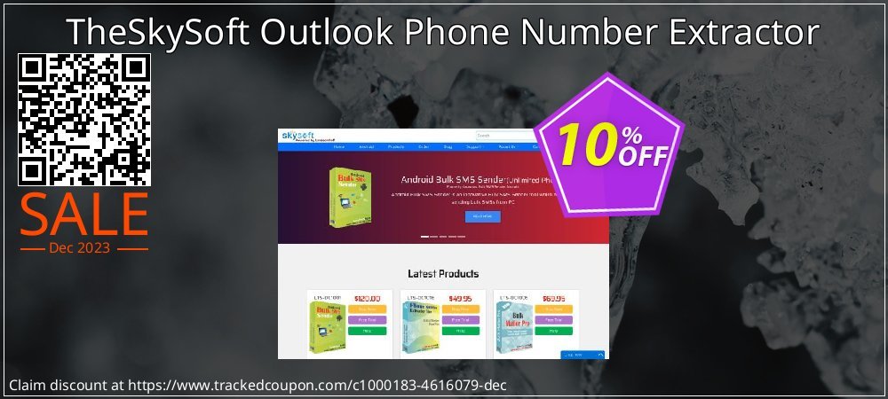 TheSkySoft Outlook Phone Number Extractor coupon on World Password Day offering discount