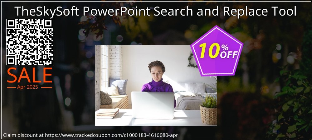 TheSkySoft PowerPoint Search and Replace Tool coupon on National Walking Day offering discount