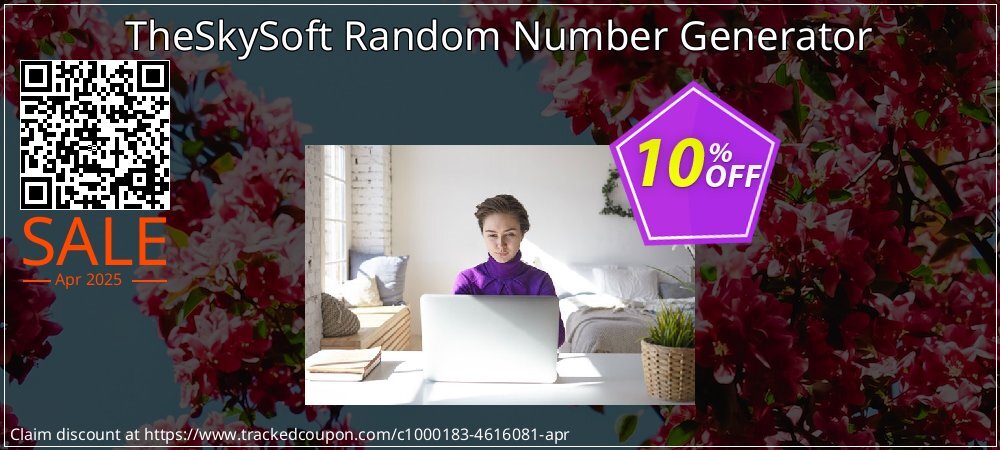 TheSkySoft Random Number Generator coupon on World Party Day offering sales