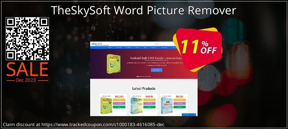 TheSkySoft Word Picture Remover coupon on World Backup Day promotions