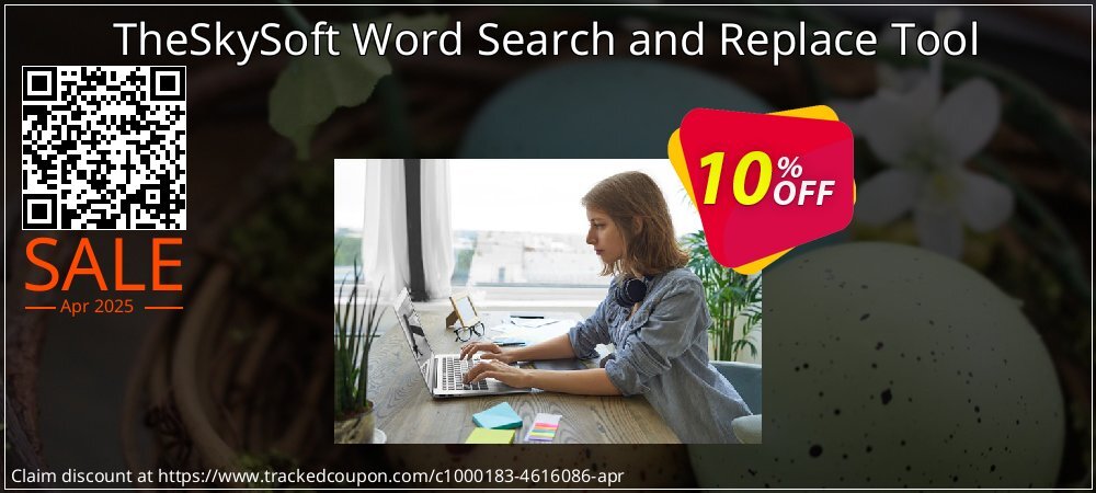 TheSkySoft Word Search and Replace Tool coupon on Palm Sunday sales