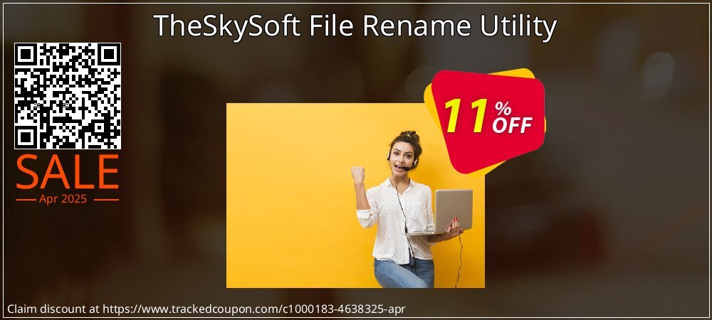 TheSkySoft File Rename Utility coupon on Mother Day offer