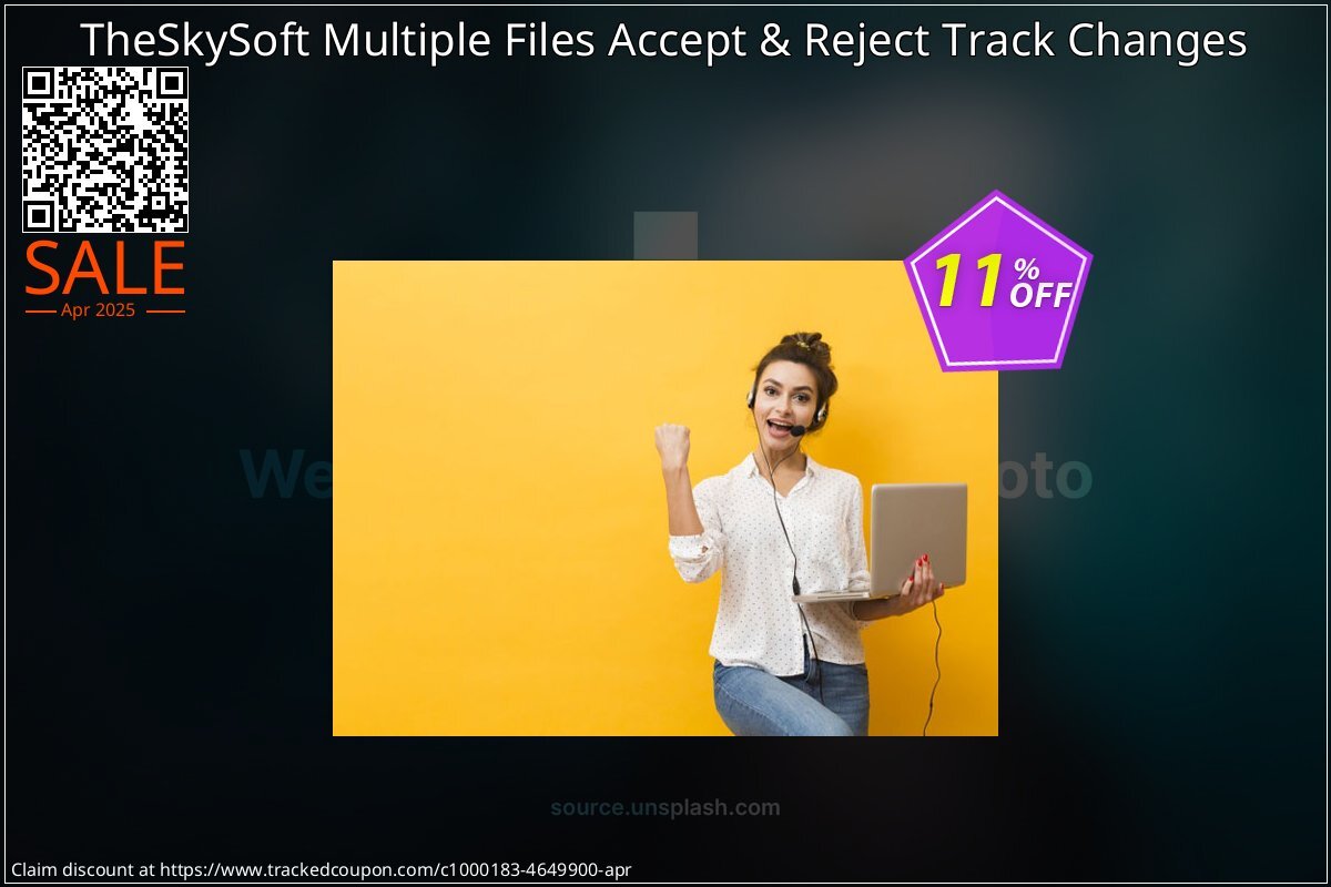 TheSkySoft Multiple Files Accept & Reject Track Changes coupon on National Walking Day offer