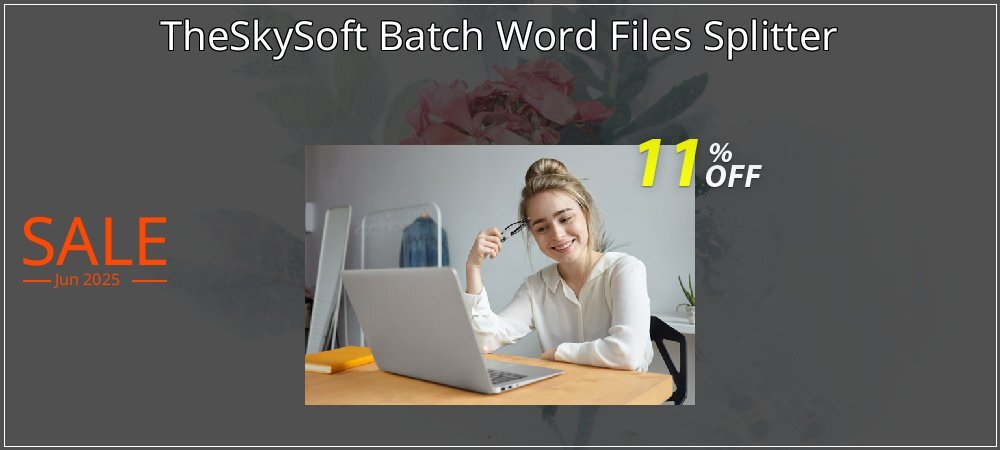 TheSkySoft Batch Word Files Splitter coupon on National Pizza Party Day super sale