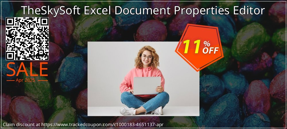 TheSkySoft Excel Document Properties Editor coupon on April Fools Day offering sales