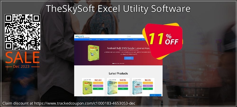 TheSkySoft Excel Utility Software coupon on Easter Day offering sales