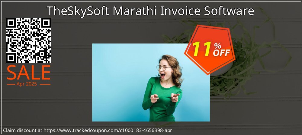 TheSkySoft Marathi Invoice Software coupon on Easter Day offer